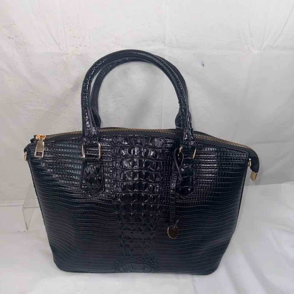 Embossed Shoulder Bag satchel Duxbury satchel